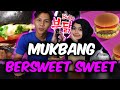 MUKBANG BURGER PLUS SAMYANG SOS !! ANIQ MENJER1T KEPEDASAN ...