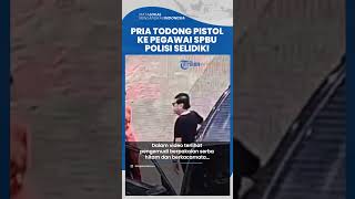 Viral Pria Arogan Todong Pistol ke Pegawai SPBU Rest Area Cibubur, Diduga Tak Bisa Isi Pertalite