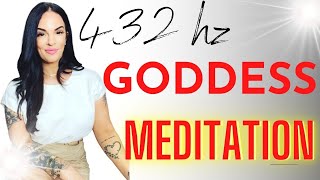 👑 GODDESS MEDITATION - ALL THINGS ARE POSSIBLE // GUIDED MEDITATION 432 Hz // Kim Velez, LMHC //