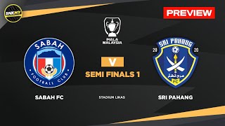 🔴 SABAH FC vs SRI PAHANG FC - Preview: Siaran Langsung Piala Malaysia 2024/25 Malam Ini