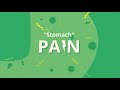 What does stomach pain feel like?