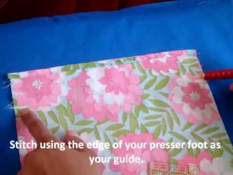 Simple Drawstring Bag Sewing Tutorial Simple Drawstring Bag Sewing Tutorial