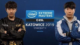 SC2 - herO [P] vs. Dear [P] - Quarterfinal - IEM Katowice 2019