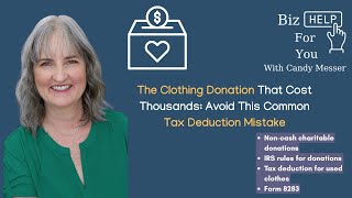 The Clothing Donation That Cost Thousands: Avoid This Common Tax Deduction Mistake