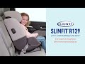 graco slimfit r129 car seat installation video