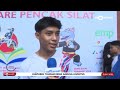 wawancara TVRISPORTS Aditya Rangga Syahputra partai panas (SMI JAKARTA UTARA) VS (JAWA TENGAH)