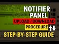 How to Upload & Download with VeriFire Tools - Notifier Fire Alarm Panel Tutorial