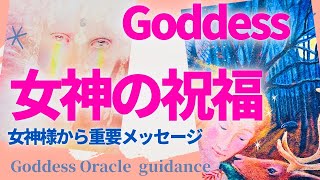 女神の祝福🌈女神様から今重要なメッセージ💌ゴッデスガイダンス✨　オラクルメッセージ　チャネリング　オラクルカード　ゴッデスヒーリング　目覚め　使命　目的