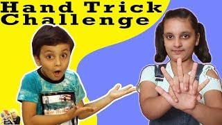 HAND TRICK CHALLENGE | Kids Fun Bloopers | Aayu and Pihu Show