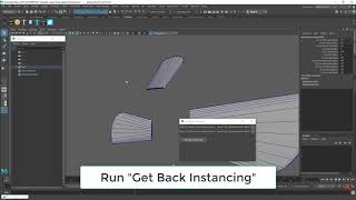 Get back instancing - Maya script (video demo)