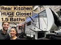 Rear Kitchen RV with a Bathroom She LOVES | 2023 Cedar Creek 388RK2 by Forest River