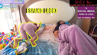 AMOURANTH TRIES TO MAKE ESFAND STARE