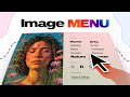 Elementor Advanced Full Width Menu with Image Hover Effect | Animated Navigation Mega Menu Design