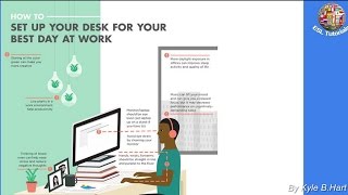 [ESL Tutorials] - How to Set up Your Desk to Increase Productivity at Work