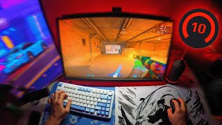 YOU Play CS2 on My 360Hz Gaming Setup | POV ASMR | 4K 60FPS