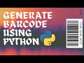 Day 190 : Barcode using Python
