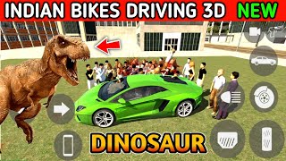 NEW DINOSOUR FUNNY 🤣 Indian Bikes Driving 3d Game Funny 🤣 || Funny Gameplay Indian Bikes Driving 3d
