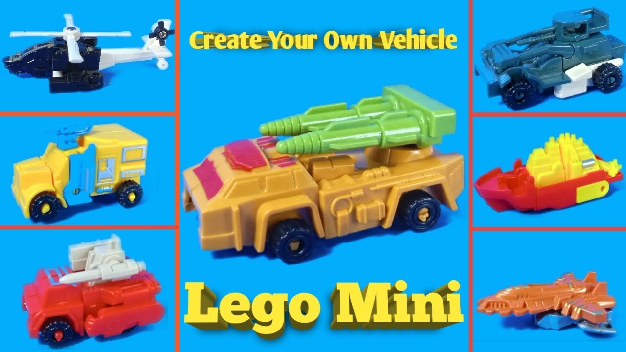 Lego Mini Vehicles Military Tutorial Youtube