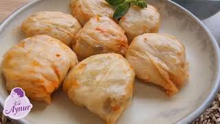 With this method you can make cabbage rolls every day I Do not cook, do not roll Ramadan