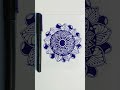 easy mandala art for beginners mini mandala💜 colourful mandala art ytshorts shorts mandalaart artist