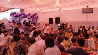 Elman Namazoglu-Nesib Ceferov gitara ifacisi Rehmanin ovladlarinin kicin toyunda 26.05.2016