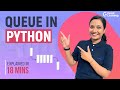 Queue in Python | Data Structure in Python | Python Tutorial | Great Learning
