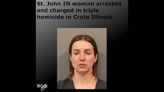 Will County Sheriff's Office charges Indiana woman Jenna Strouble in Crete triple homicide