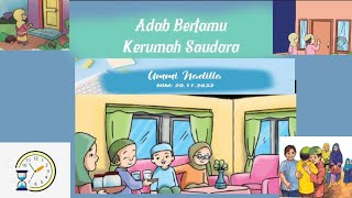 Adab Bertamu Kerumah Saudara || Ummi Nadilla||