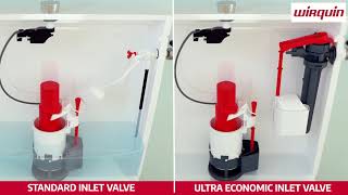 Function of the delayed action of the Jollyfill float valve