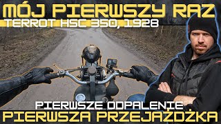 Pierwsze odpalenie i przejażdżka na 100-letnim Terrocie HSC 350. Onboard