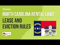 North Carolina Rental Laws Lease and Eviction Rules