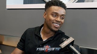 ERROL SPENCE ON FIGHTING CANELO ALVAREZ AT 160 "HE GETS TIRED, I HAVE MORE WIND THAN CANELO!"