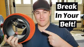 How To Break In A Leather Lifting Belt - Pioneer Cut Belt