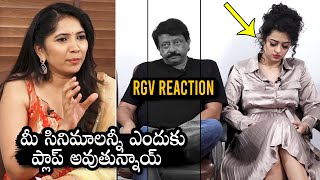 RGV Reaction Towards Anchor Question Over Movie Flops | Apsara Rani | Naina Ganguly | Daily Culture