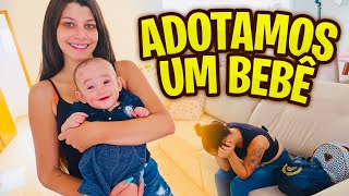 NÓS ADOTAMOS UM BEBÊ DESSA MÃE DESESPERADA 😭