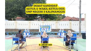 DEBAT KANDIDAT KETUA OSIS 2025-2026