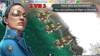 WHY GOT RANDOM PARTNER LIKE THIS 😬 - 2 VS 3 | ART OF WAR 3