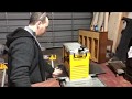 Unboxed dewalt planer demo at Amadeus Piano Co., L.L.C.