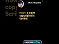 scribd யில் copyright claim செய்வது எப்படி