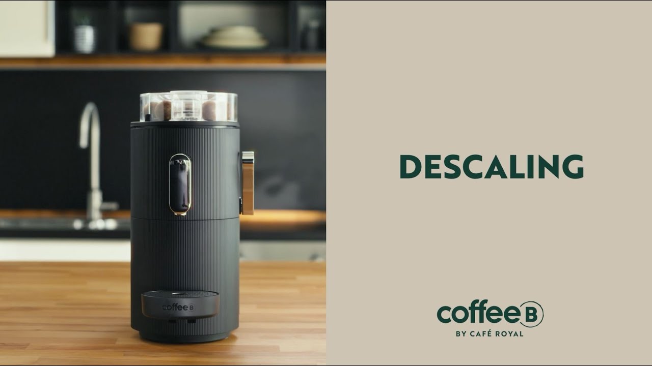 Descaling I CoffeeB Globe Coffee Machine - YouTube