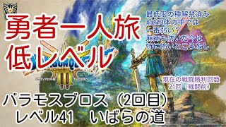 HD-2D版『ドラゴンクエストIII　そして伝説へ…』バラモスブロス（2回目）　勇者一人　レベル41  いばらの道　ネタバレあり