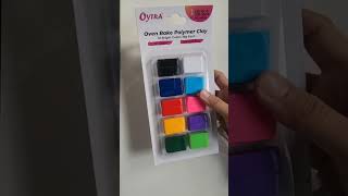 Oytra's 10 Color Polymer Oven Bake Clay Unboxing \u0026 Mug Design 🌷☕