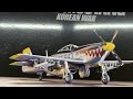 tamiya north american f 51d mustang korean war 1 72 scale model aircraft