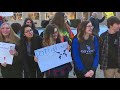 national student walkout day at bismarck high