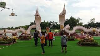 ชมพญานาคศรีขันตะนาคราช วัดสระบานสนวน