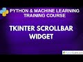 Tkinter Scrollbar Widget Tutorial | Add Scrollbars to Your Python GUI