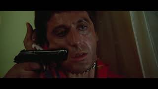 Scarface 1983 Chainsaw scene 4K