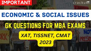 Static GK Questions on Economic & Social Issues | XAT, TISSNET & CMAT 2023