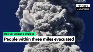 Indonesia's Mount Merapi Volcano Erupts