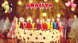 ANABIYA Birthday Song – Happy Birthday Anabiya